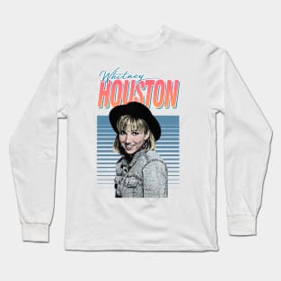 Retro 80s Pop Meme Parody Design Long Sleeve T-Shirt